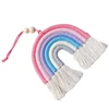 BeHandwovens Cotton Rope Rainbow Tassels Wall Car Pendants Rainbow Wall Hangings Holiday Decorations 5