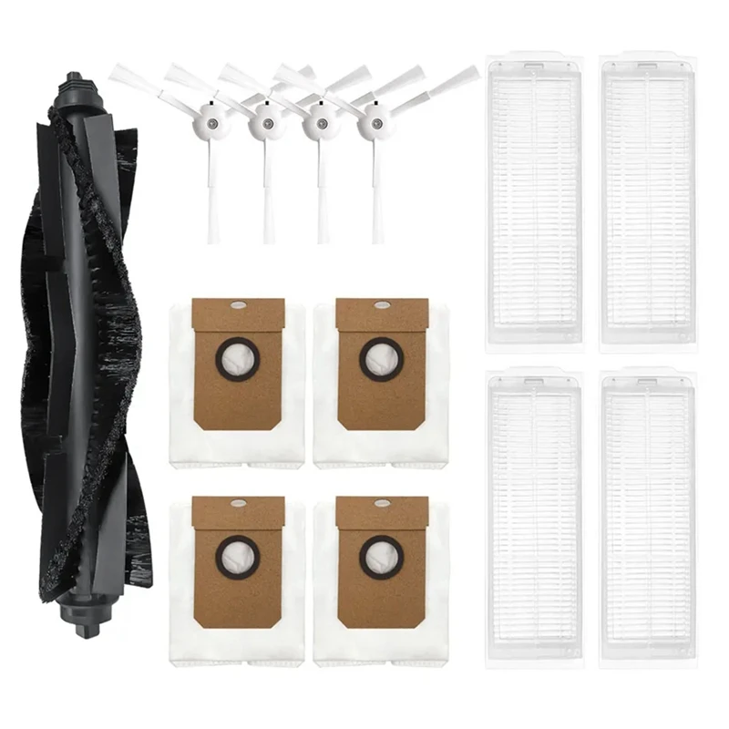 

For Viomi Alpha 3 Pro / VXVC26 Robot Vacuum Cleaner Roller Side Brush Hepa Filter Dust Bag Replacement