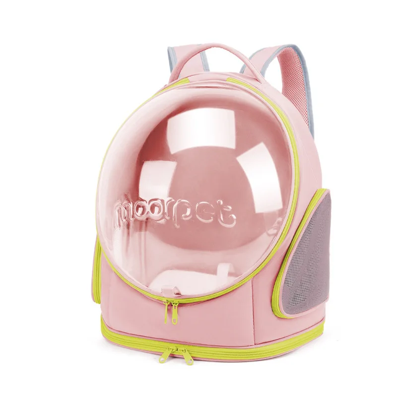 

Panoramic Large Transparent Portable Breathable Cat Backpack Pet Traveling Shoulder Cat Backpack Breathable Capsule