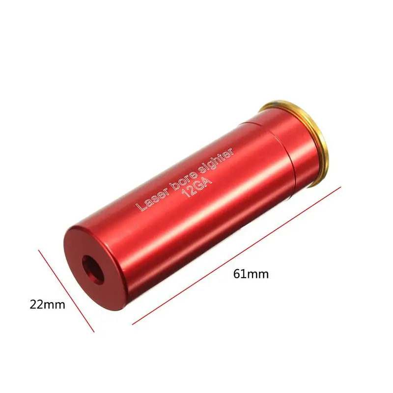 GA Calibrator Gauge Bore Sighter Boresighter Red mirino peresight Red Copper Leveler 635655NW