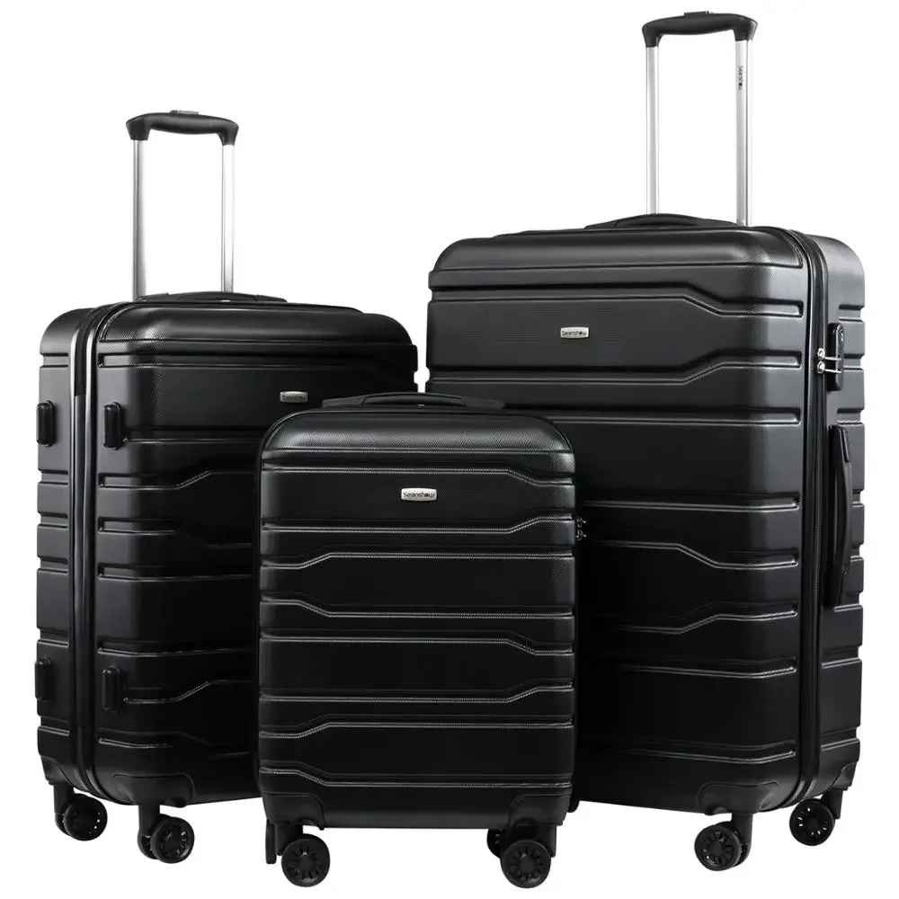 20" 24/28 inch Luggage set Travel suitcase on wheels trolley luggage Cabin suitcase carry on hardside luggage fashion bag