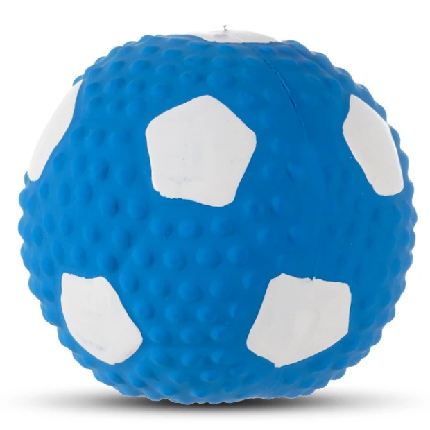 Squeaky Dog Toys Soft Latex Balls For Small Medium Large Dogs Rugby Football Volleyball Pet Toy Dog Interactive Chew Toy Ball 5