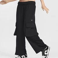 Nike Authentic Sportswear Pantalon droit en molleton à taille basse pour femme FV7513-010 1