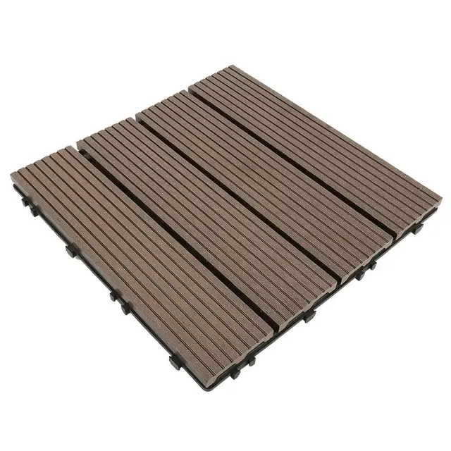 Teljes Eladás Környezetbarát Kültéri Vízálló Tábla Terasz Diy Splicing Tartozékok Kerti Erkély Padlópadló 30X30Cmhwc - Image 2