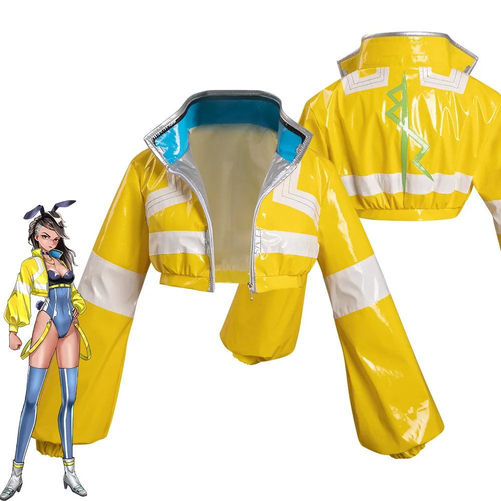 

Edgerunners David Cosplay Costume Coat Only Halloween Outfits Carnival Suit For Ladies Women Role Play