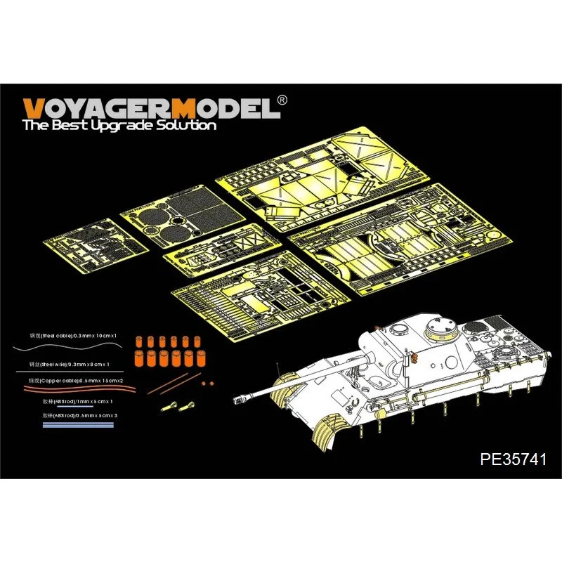 

Voyager Model PE35741 1/35 Scale WWII German Panther D Basic (For ICM 35361)