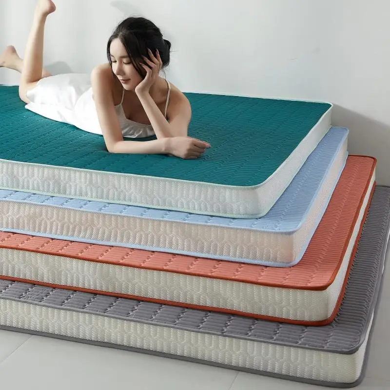Five-star hotel soft mattress does not collapse latex foldable cool silk memory cotton thickened 10cm tatami mats