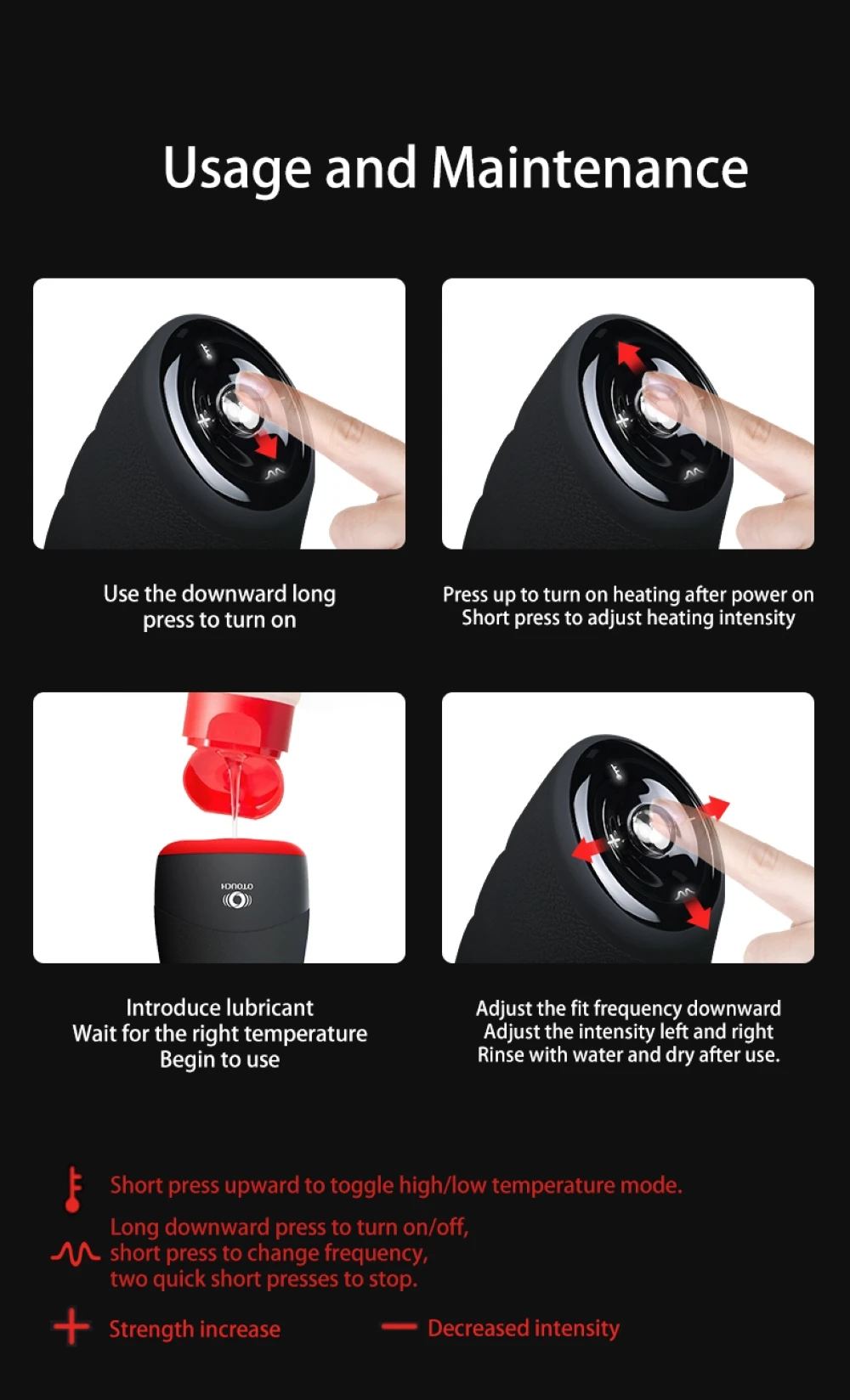 OTOUCH Chiven 3 masturbateurs homme pour hommes chatte jouets mâle Masturbation chauffage vibrant sexe pipe hine_voghion.com