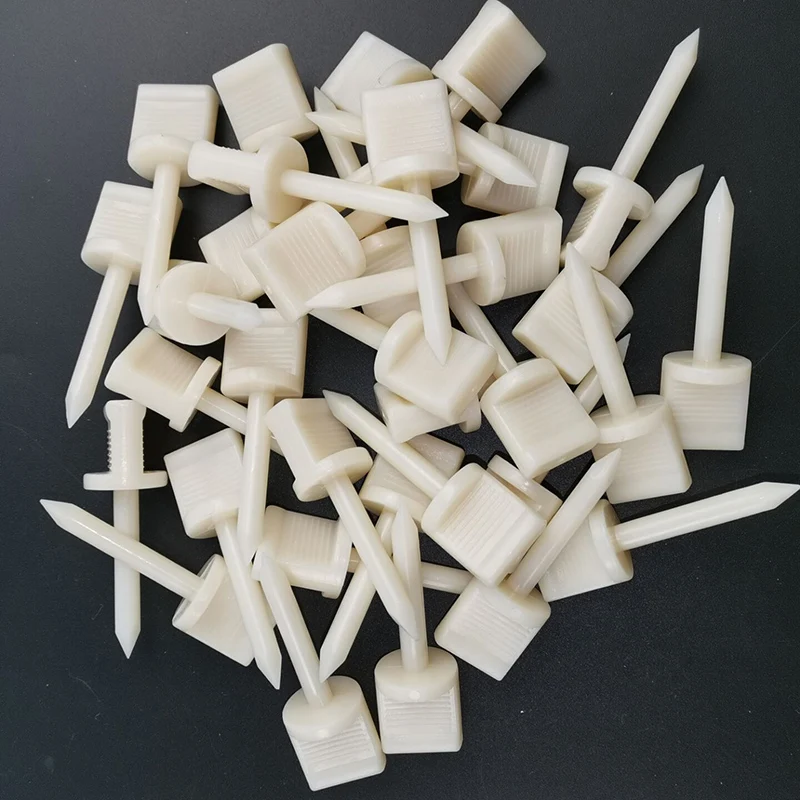 

12pcs Plastic Professional Archery Hunting Shooting Target Nail Pins used to Fixed Target Paper Bow Arrow Accessories