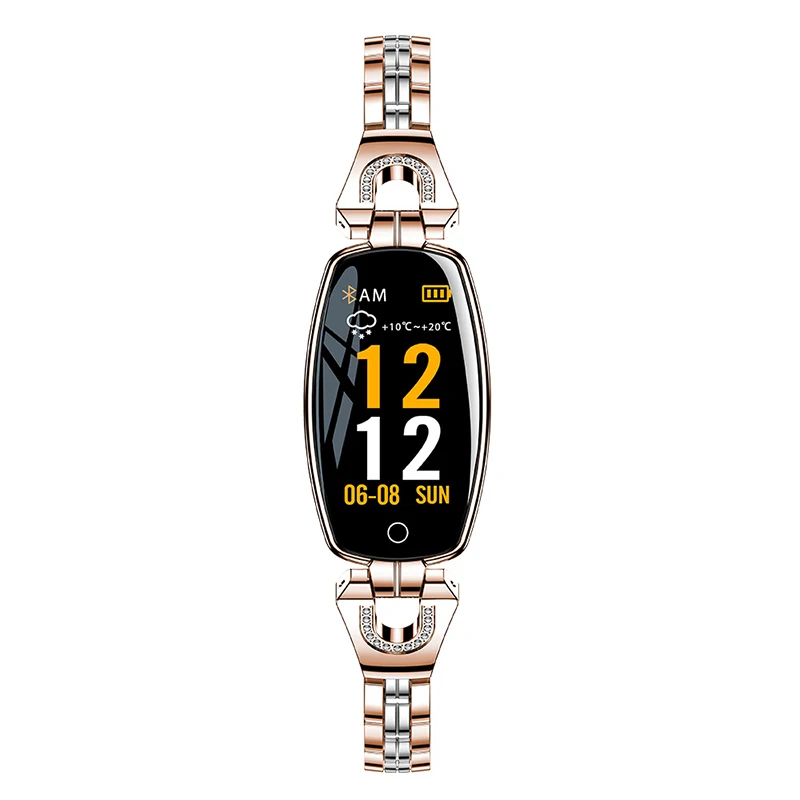 

Women Fashion Smart Bracelet Watch Bluetooth Blood Pressure Heart Rate Sleep Monitor Pedometer Smartwatch for Android IOS