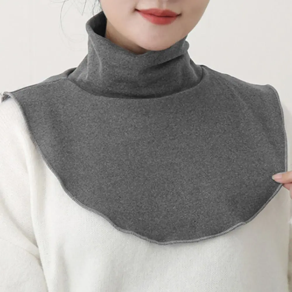 Scarves Wraps Fake Collar Detachable High Elastic False Collar Neck Cover Warmer Fashion Turtleneck Autumn Winter