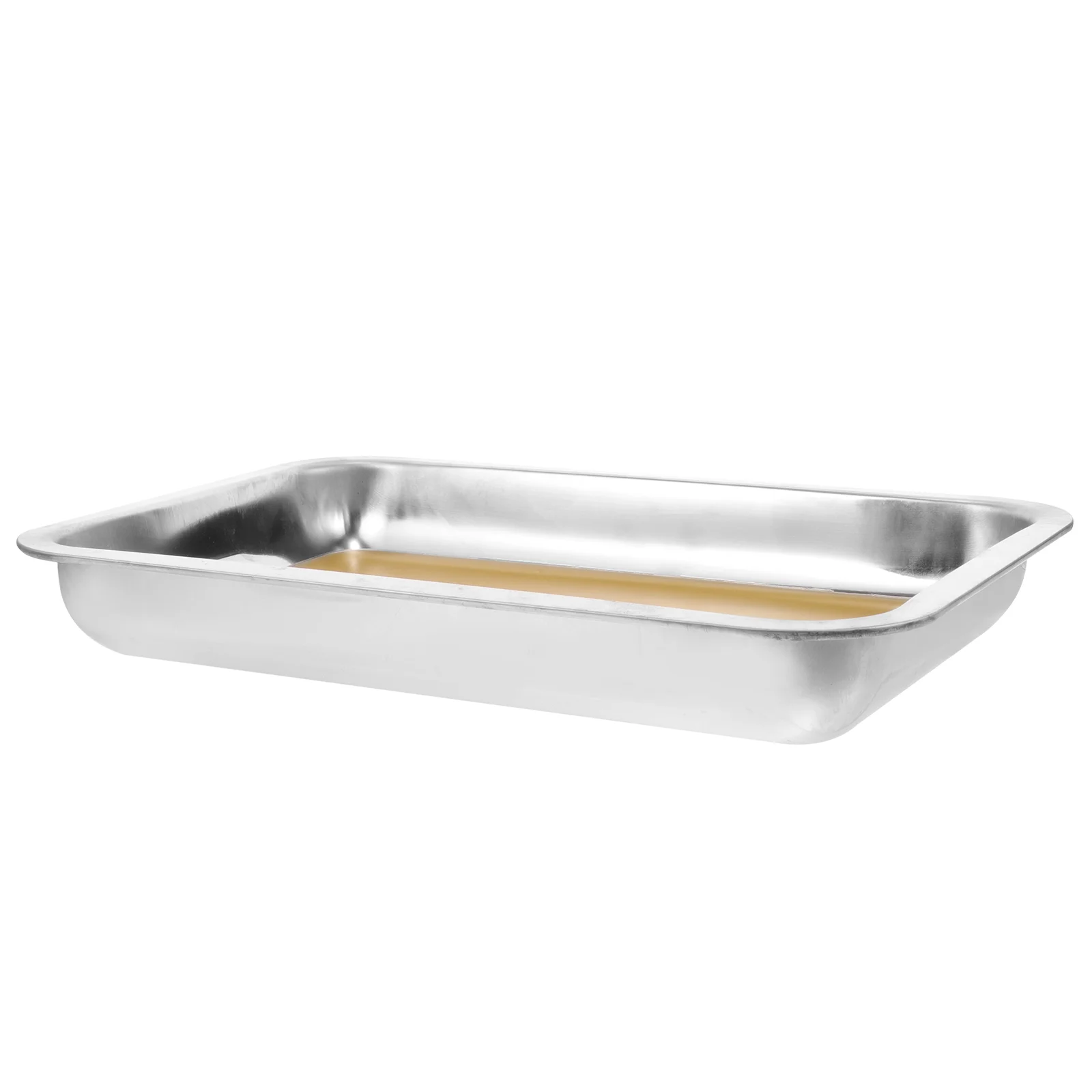 

Anatomy Tray Metal Dissecting Plate Stainless Steel Dissection Defrosting Garnish Wax Flat