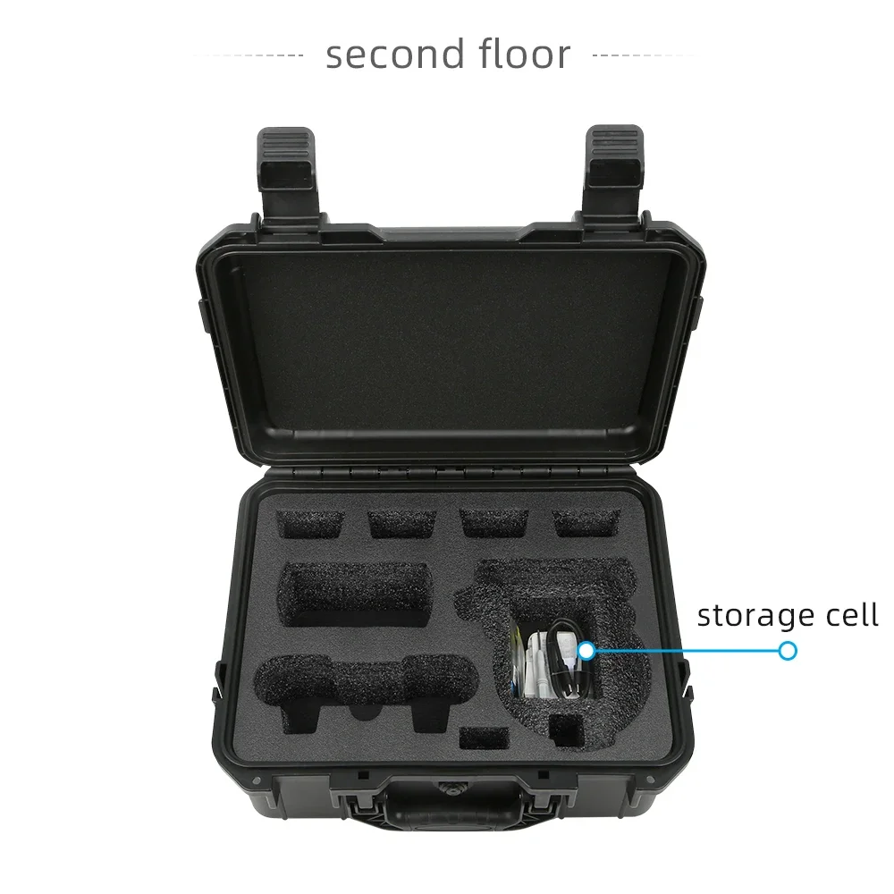 For DJI FLIP Accessory Storage Box For DJI FLIP Portable Travel Organizer Large Remote Control Accessory Storage Case