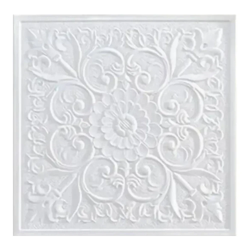 1pc 3D Tile Brick Wall Sticker Self-adhesive Foam Panel Waterproof Stickers Bedroom Ceiling Wall Stickers Home Decoration