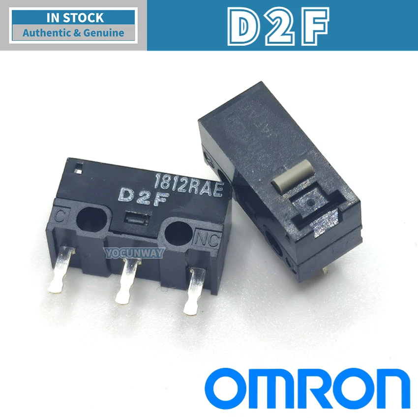 Nový autentický originální japonec OMRON mikro spínač D2F-01-L-F-FL-T-5-01L-01F-T-01FL-F-3-7-L2-L3 D2FC-F-7N-10M-20M-50M-OF-RZ-5L