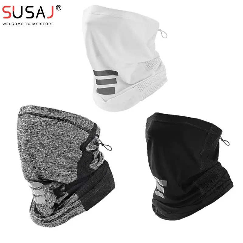 

Men Women Head Face Neck Sunshade Collar Gaiter Tube Bandana Scarf Sports Headwear Scarves Dustproof Outdoor Fishing Neckerchief