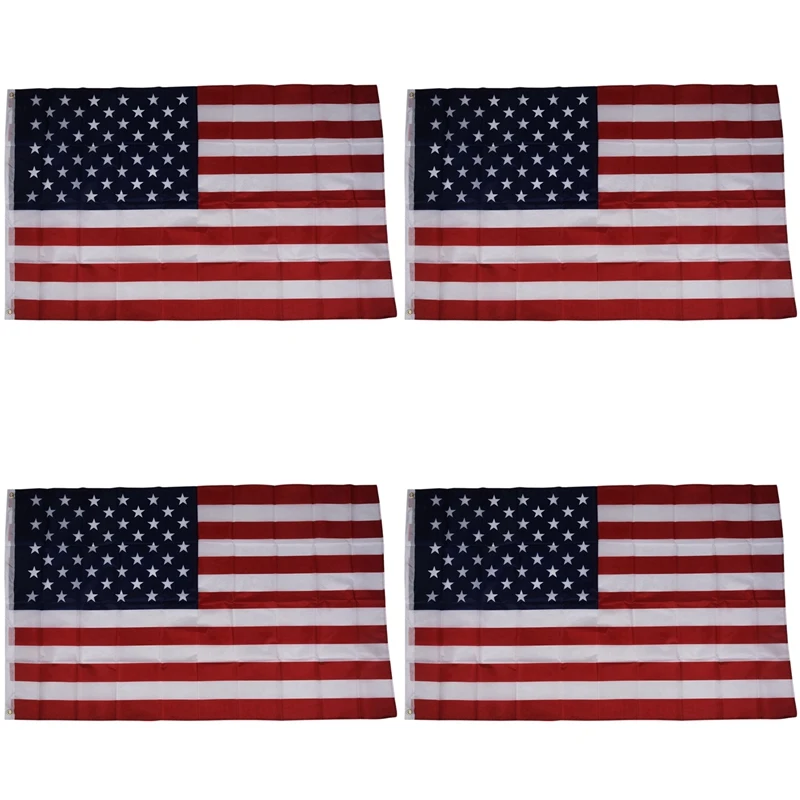 

4X рекламный американский флаг США-150X90 см (100% соответствует изображению)