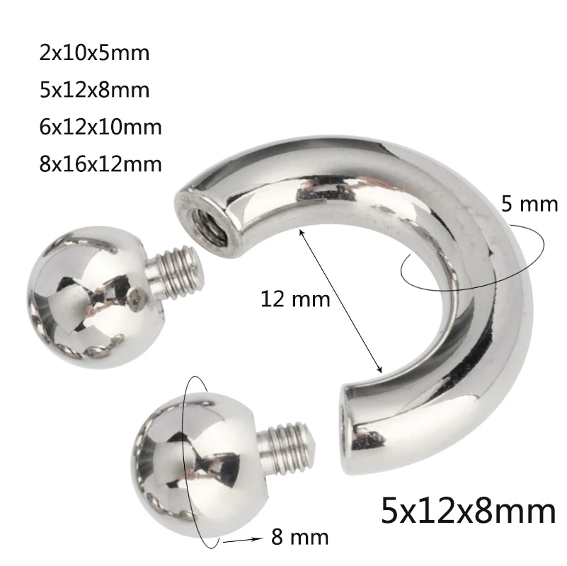 Set 12 Dilatatori Per Orecchio - Acrilico, Misure 10mm-20mm - Per Stretching Sicuro E Confortevole - Foto 13