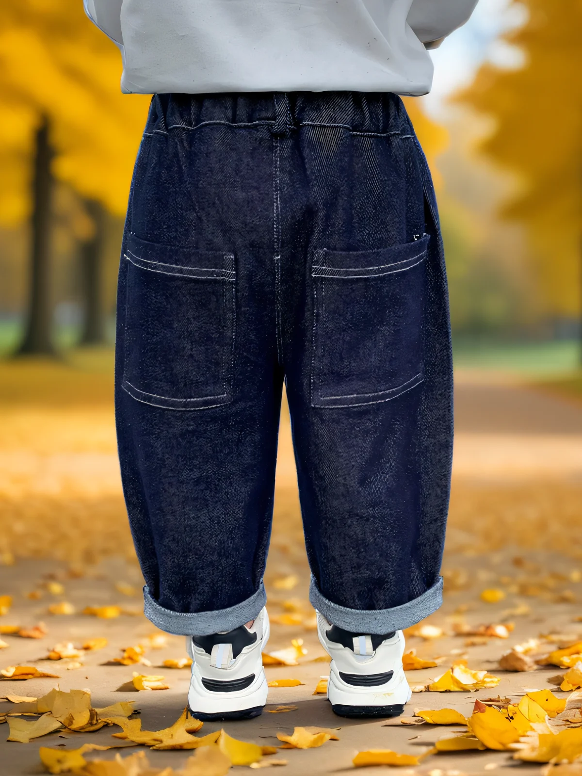 소년 청바지 봄 가을 캐주얼 긴 바지 소년을위한 어린이 데님 의류  소년 멋진 잘 생긴 봄 여름 가을 착용