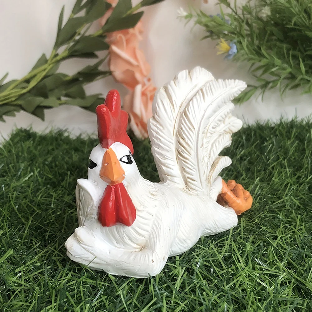 

Big Cock Pieces Wedding Favors Rooster Statue Resin Aestethic Room Decoration