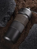 HiBREW Manual Coffee Grinder Aluminum Conical Burr Capacity 22g Hand Coffee Grinder with 11 Levels Adjustable Setting Pour Over 2