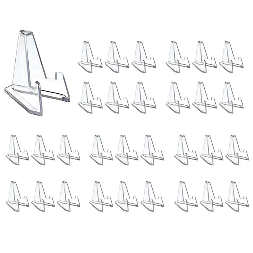 

120Pcs Commemorative Coin Display Rack, Decorative Bracket for Ancient Coins, Triple-Cornered Display Rack, Coin Rack
