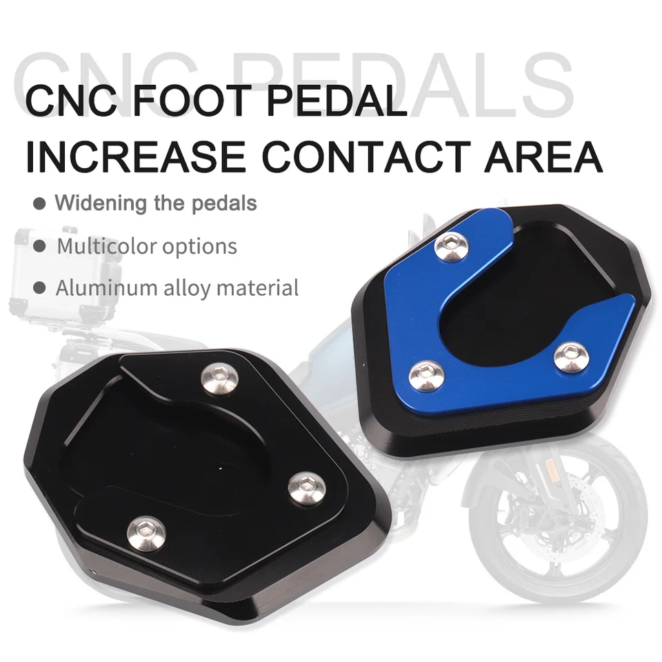 Élargisseur De Béquille Latérale Pour CFMOTO 800MT - Plaque En Aluminium CNC - Accessoire Moto, Augmente La Stabilité