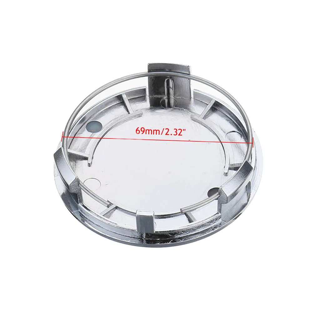 

Center Cap Car Wheel 4pcs ABS Plastic Car Accessories Car Parts Wheel Center Hub Cap Compatible With Most Cars