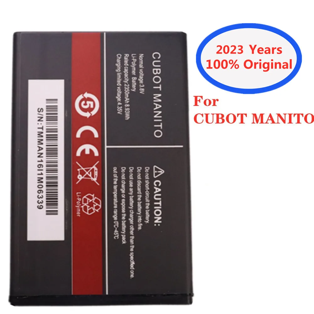 

Высококачественный оригинальный аккумулятор MANITO 2023 года для смартфона CUBOT MANITO 2350 мАч, сменные батареи