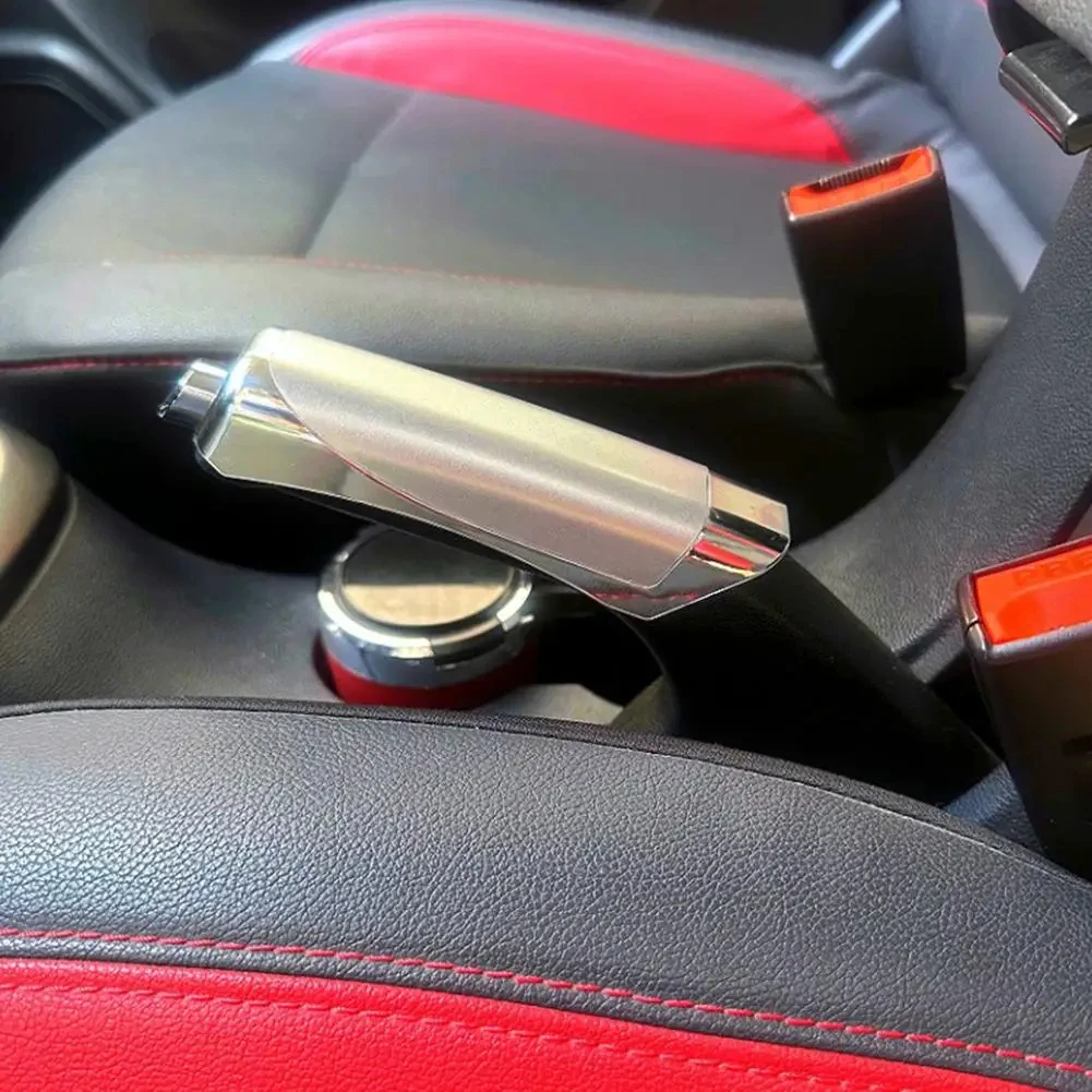 Universal Car Hand Brake Cover Handbrake Grips Protection Cover Carbon Fiber Parking Brake Decoration Shell Interior Accessories hand brake cover