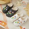 New Toy Story Alien Add Fluff Hole Sandals Adult Slippers Removable Accessories Eva Anime Home Beach Shoes Autumn Winter Shoes 4