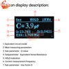 DC5V High Precision Inductance Capacitance Meter Tester LCR Resistance Tester DIY Capacitance Frequency Meter Electronic Kit 5