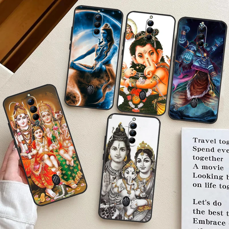 God Diety Hindu Ganesha Shiva Cover Per Nubia Red Magic 8S 8 Pro Plus 7 7S 6 6S 6R 5S 5G Custodia Per Red Magic 9 Pro Plus