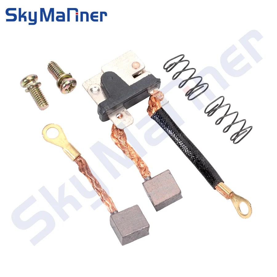 Carbon Brush Set For Yamaha Outboard Motor 2T & 4T 115HP 150HP Trim Tilt Motor 62X-4386K 63P-43892-10 63P-82181 outboard engine parts boat motor parts