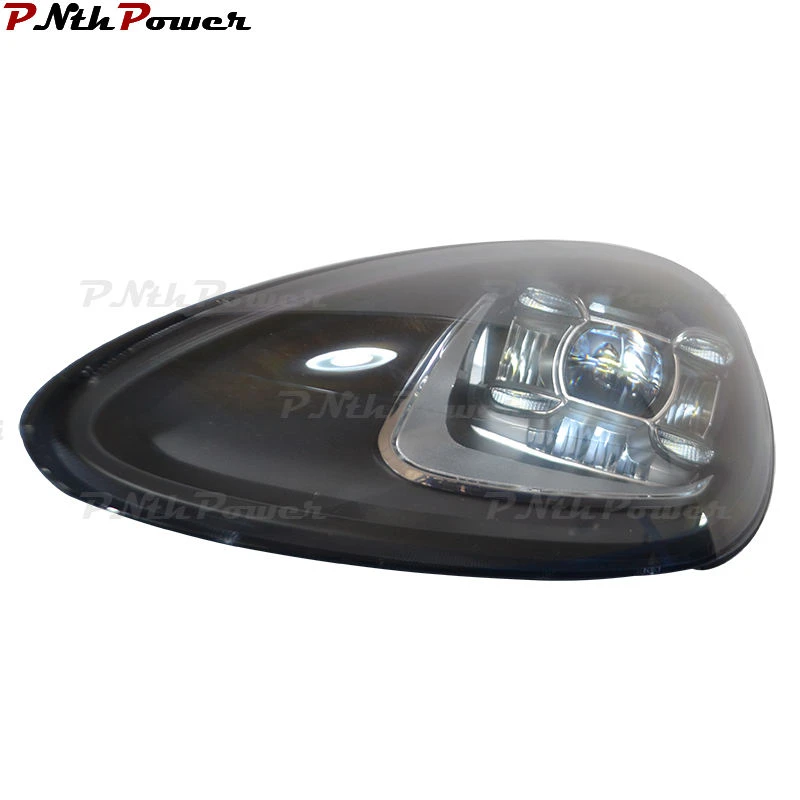 Pair Pnthpower Facelift Upgrade 4 Lens Headlight Headlamp for Porsche