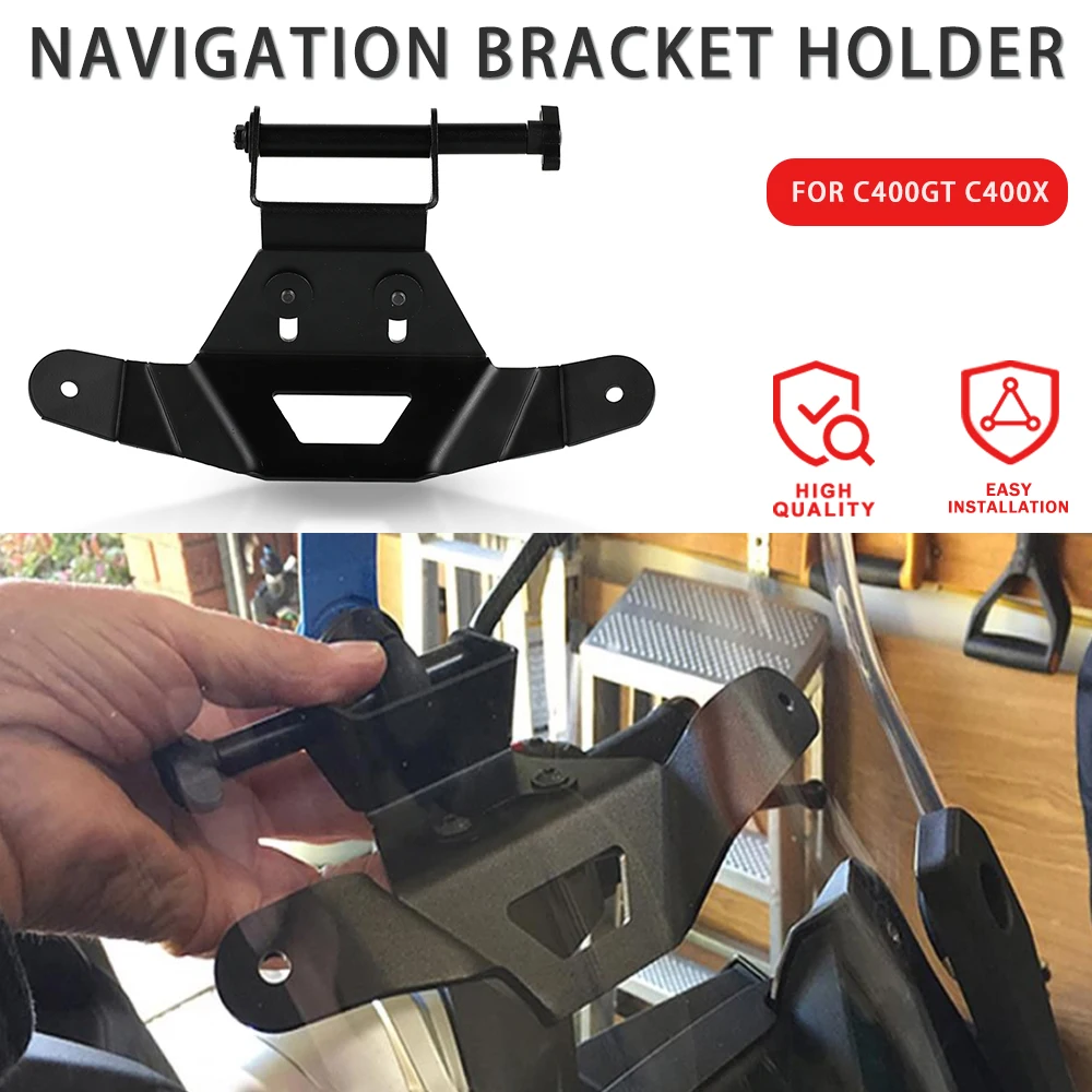 

FOR BMW C400X C400GT C 400 GT C400 GT X 2022 Motorcycle Windshield Mount Navigation Bracket GPS Smartphone Holder Accessories