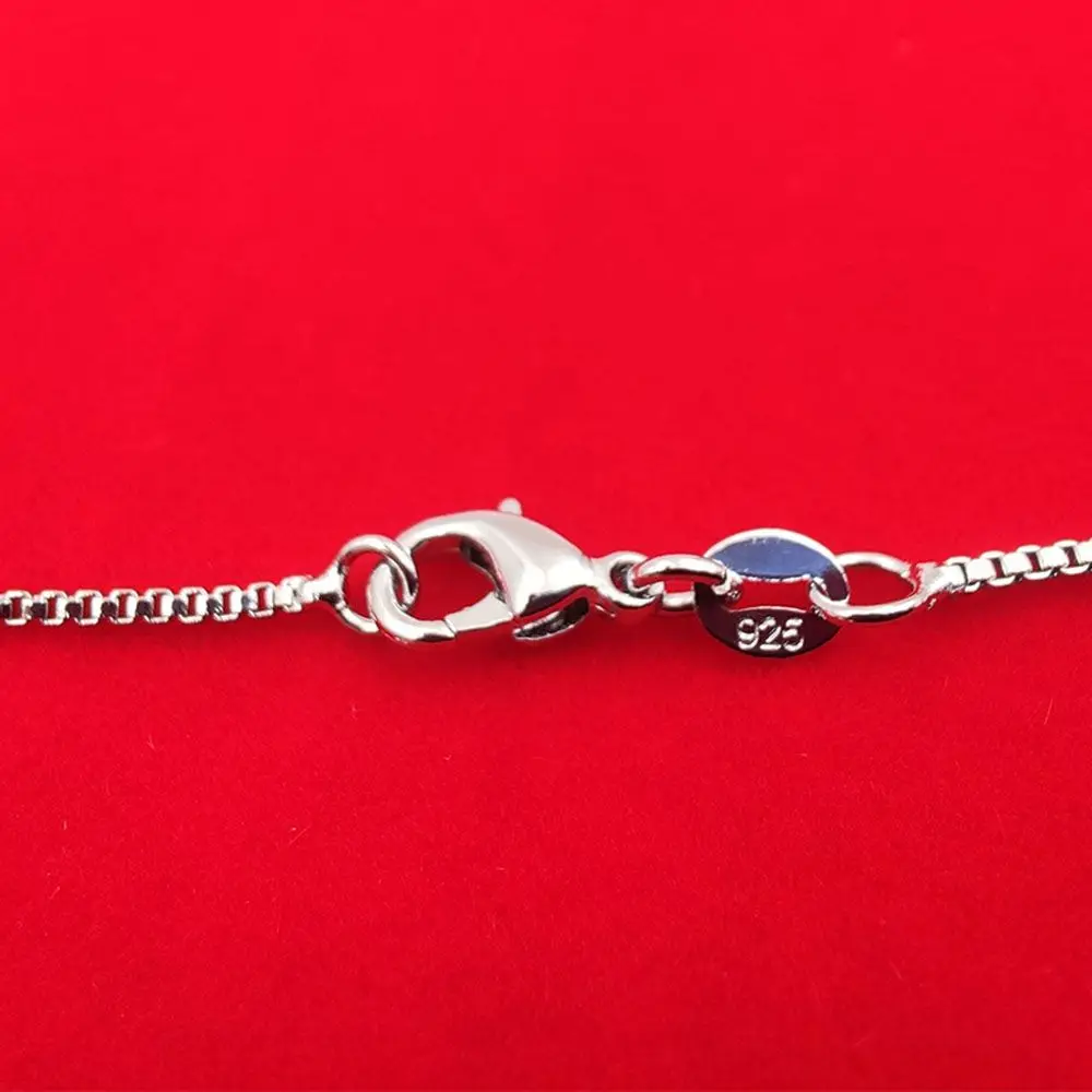 Silberketten Für Damen Und Herren Schlichte Schlangenkette_voghion.com