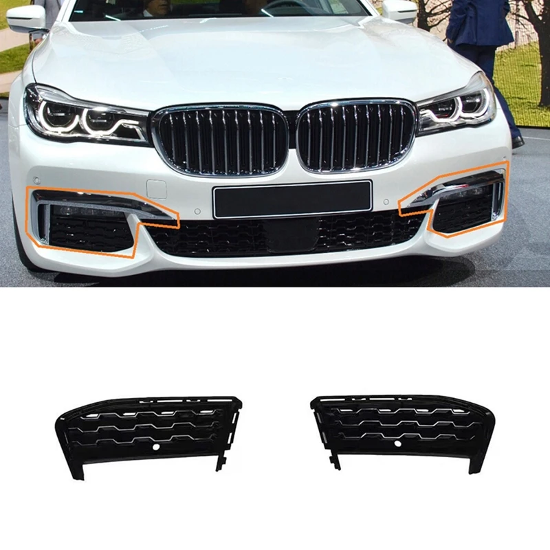 

51118092157 51118092158 Front Bumper Grille Closed Grille Car Parts For BMW 7 Series G11 G12 2015-2020