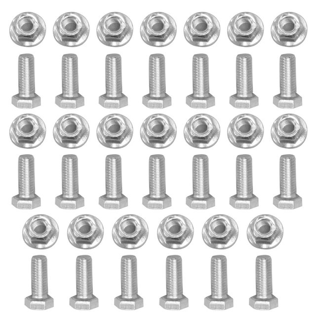 thumbnail image 2 of 20 Sets Auger Shear Pins Bolts & Nuts For Honda Snow Blowers Hs1132 Hs928 Hs828 Hs724 2 of 11