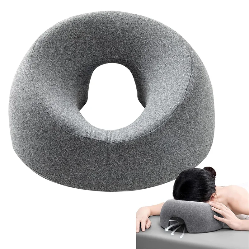 Luxurious Face Down Massage Pillow for Restful Prone Sleeping and Post-Surgery Comfort