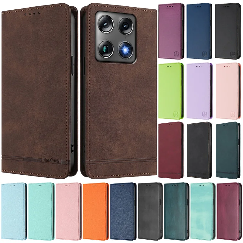 Motorola Signature Leather Magnetic Flip Stand Phone Case Cover