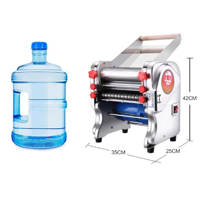 Stainless Steel Automatic Electric Tortilla Pasta Pizza Maker Noodle Cutter Noodle Machine
