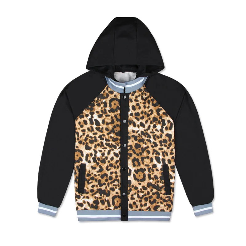 Leopard Print Yurio Hoodie Anime Yuri On Ice Yuri Plisetsky