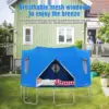 6ft/8ft/10ft Trampoline Cover, Trampolines & Accessories, Trampoline Tent Cover Trampoline Shade Cover, Trampoline Sunshade 5