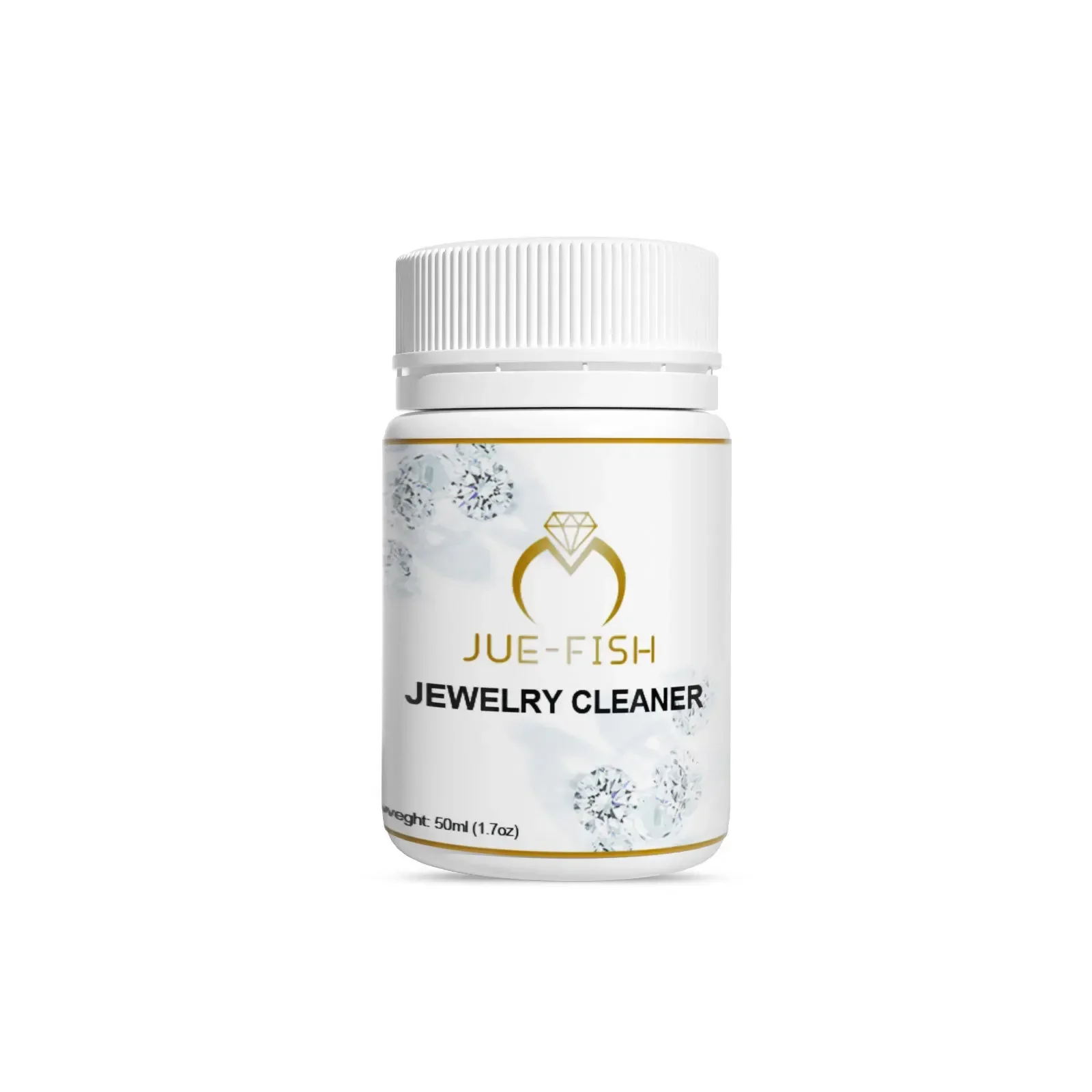 50ML Jewelry Cleaner Silver Jewelry Necklace Ring Clean Polishing Spray Ring Care Washing Fluid Multi-Function Purpose Cleaner