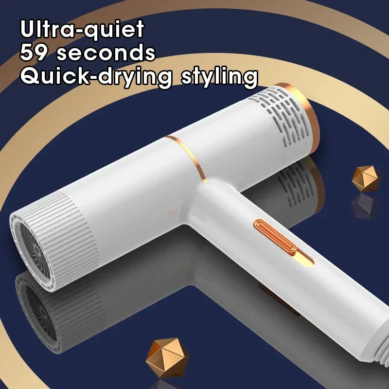 Professional Hair Dryer Strong Wind Salon Dryer Hot Air and Cold Air Wind Negative Ionic Hammer Blower Dry Electric Hair Dryer 5