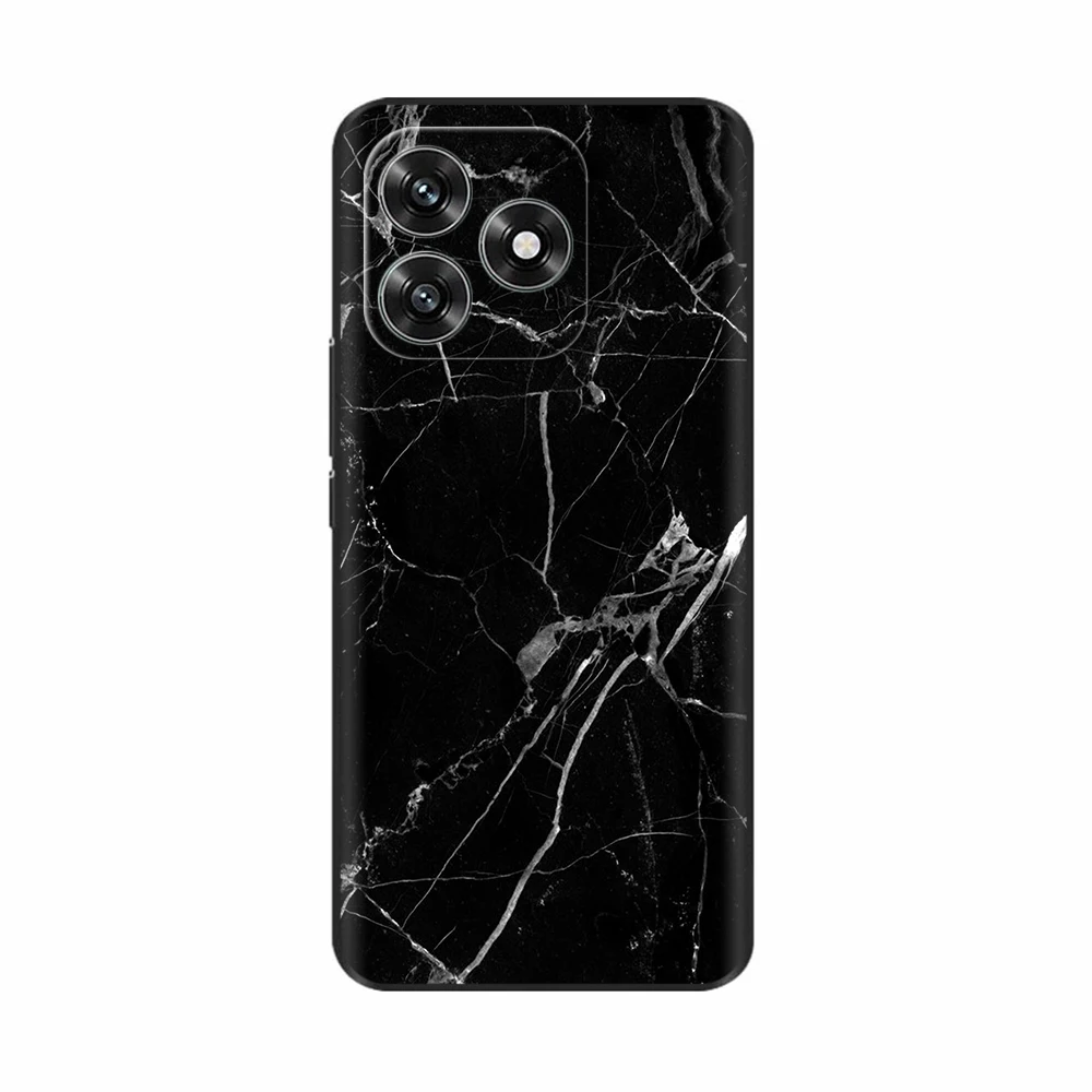 Black Silicone Shockproof Phone Case - Soft Back Cover and Protective Shell