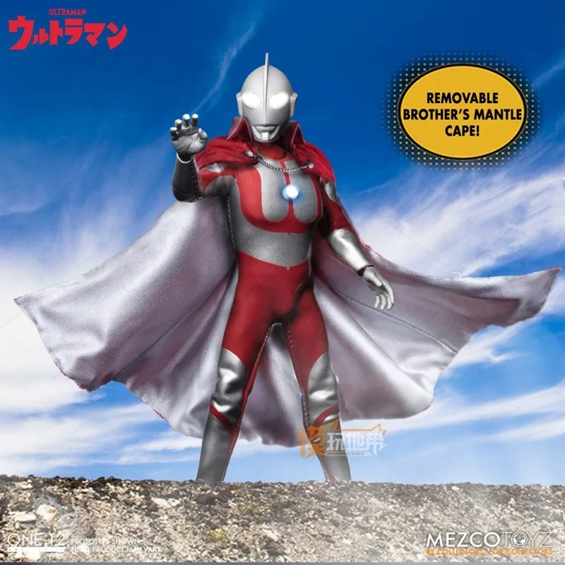 

Anime Action Collection Figures In Stock Original Mezco One 12 Ultraman 1/12 Model Pvc Model Collection Toys Birthday Gifts