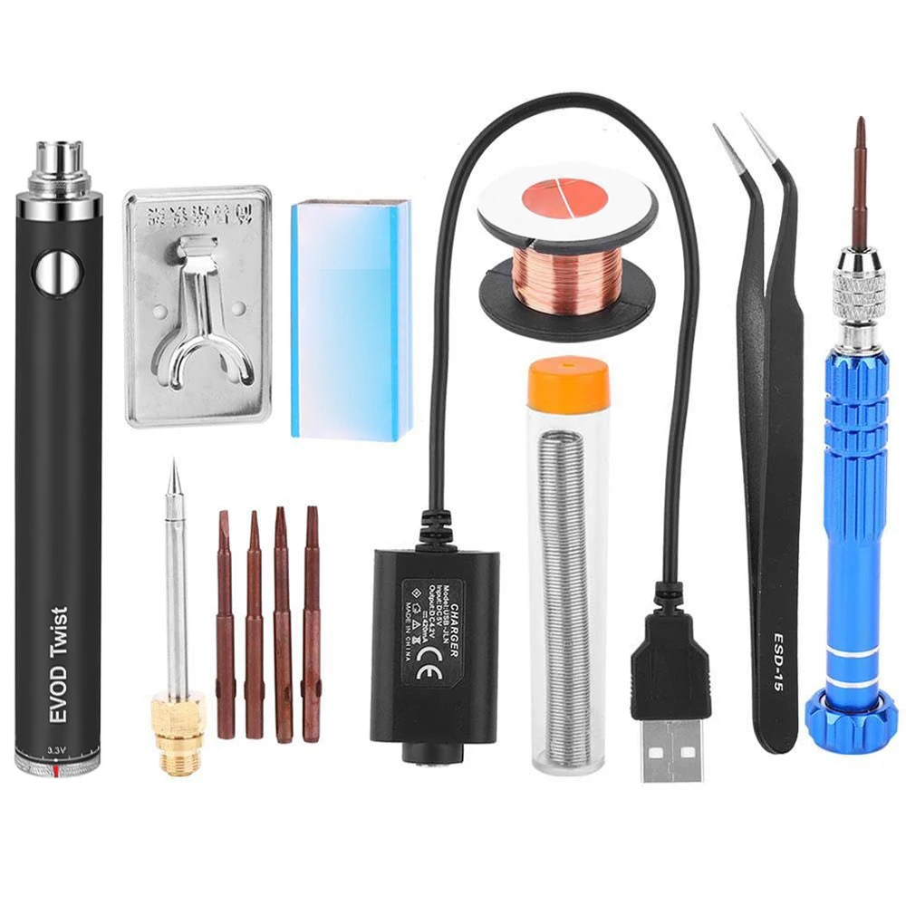 5v 15w Mini Usb Electric Soldering Iron Portable Charge Soldering