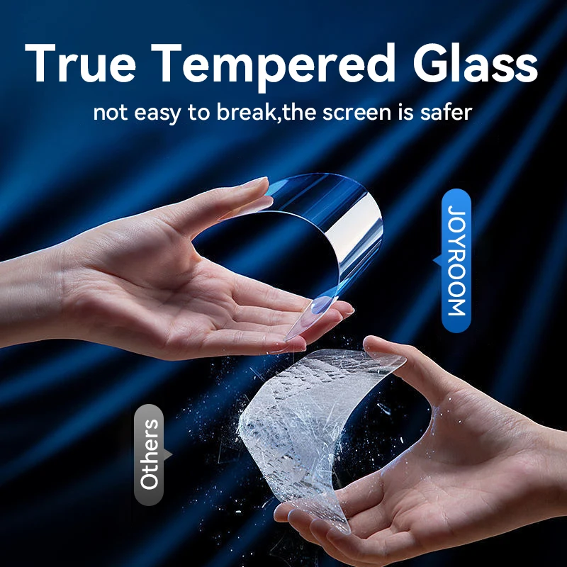 HD Glass Screen Protector Set - Premium Full Screen Tempered Glass Protection
